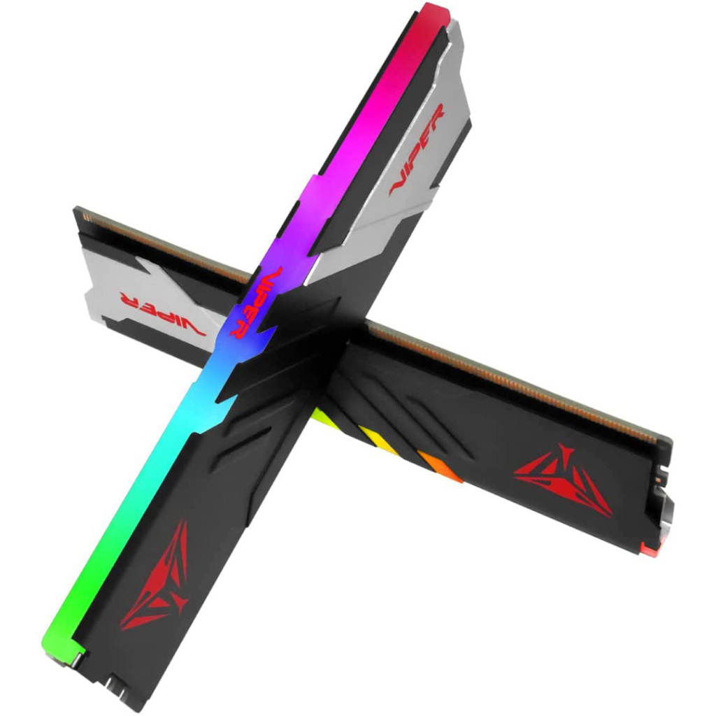 Модуль пам'яті для комп'ютера DDR5 64GB (2x32GB) 6000 MHz Viper Venom RGB Patriot (PVVR564G600C36K) - зображення 5