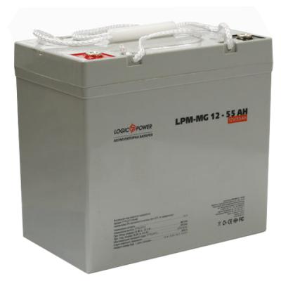 Батарея до ДБЖ LogicPower LPM MG 12В 55Ah (3873) - зображення 1