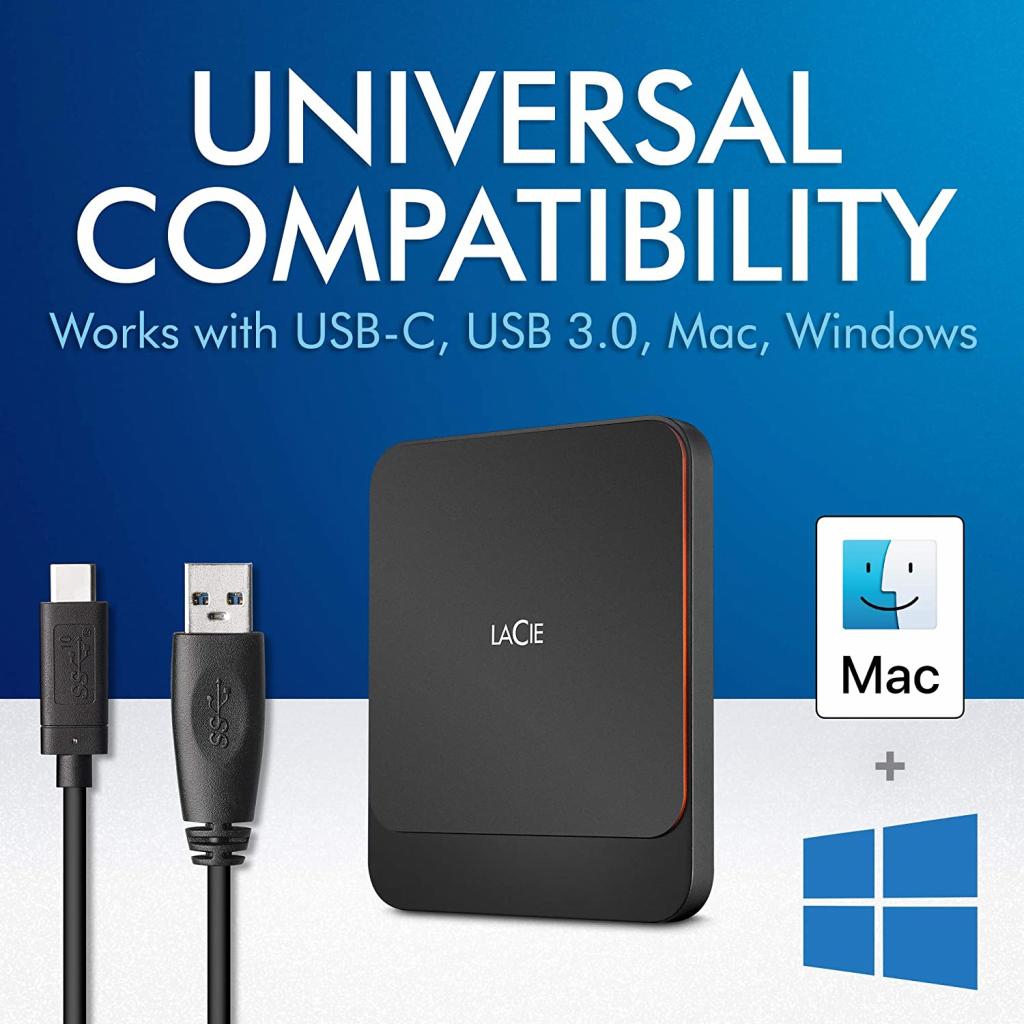 Накопичувач SSD USB-C 2TB LaCie (STHK2000800) - зображення 8