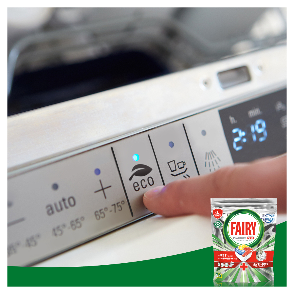Таблетки для посудомийних машин Fairy Platinum Plus All in One Lemon 19 шт. (8700216236669) - зображення 6