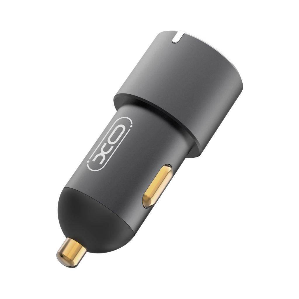 Зарядний пристрій XO CC45 1 USB QC 3.0 + 2 Type-C PD (60W) Black (XO-CC45-BK) - зображення 4