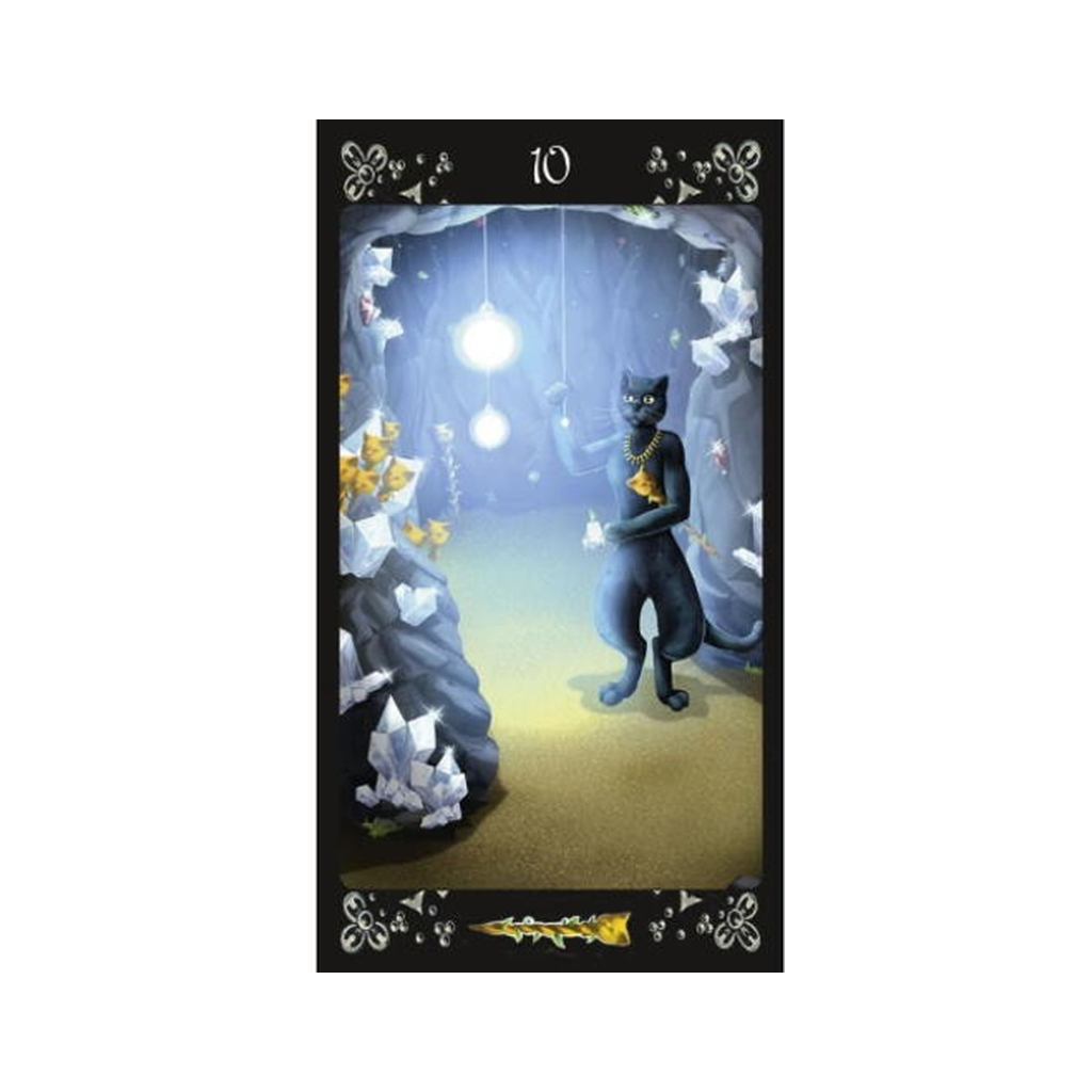 Гральні карти Scarabeo Таро Чорних Котів (Black Cats Tarot) (EX202UK) - изображение 2