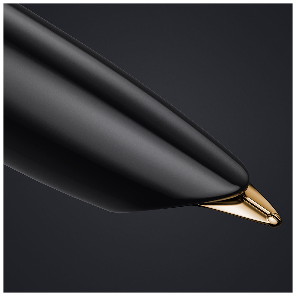 Ручка пір'яна Parker PARKER 51 Premium Black GT  FP18 F (57 011) - зображення 3