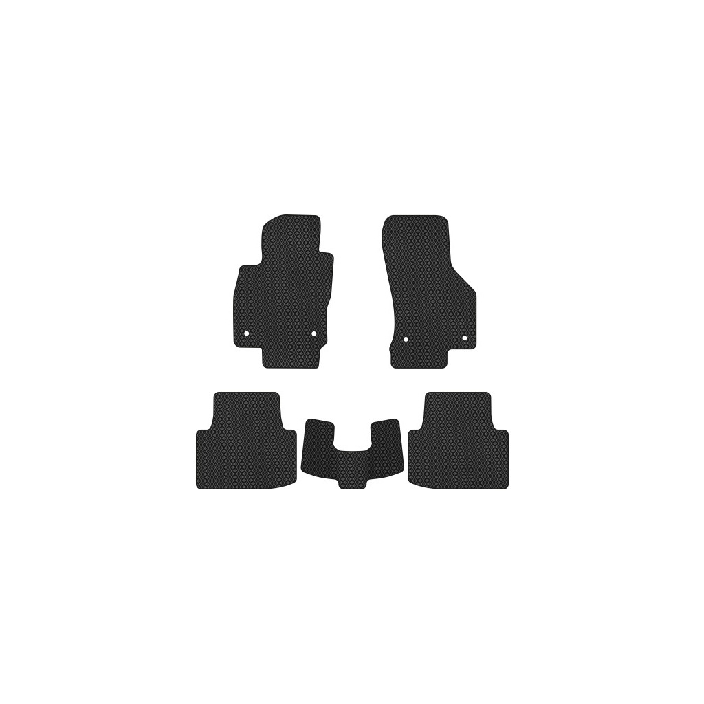 Килимок в салон EVAtech Volkswagen Passat (B8) 2014+ 8 покоління (VW31151CM5AV4RBB) - зображення 1