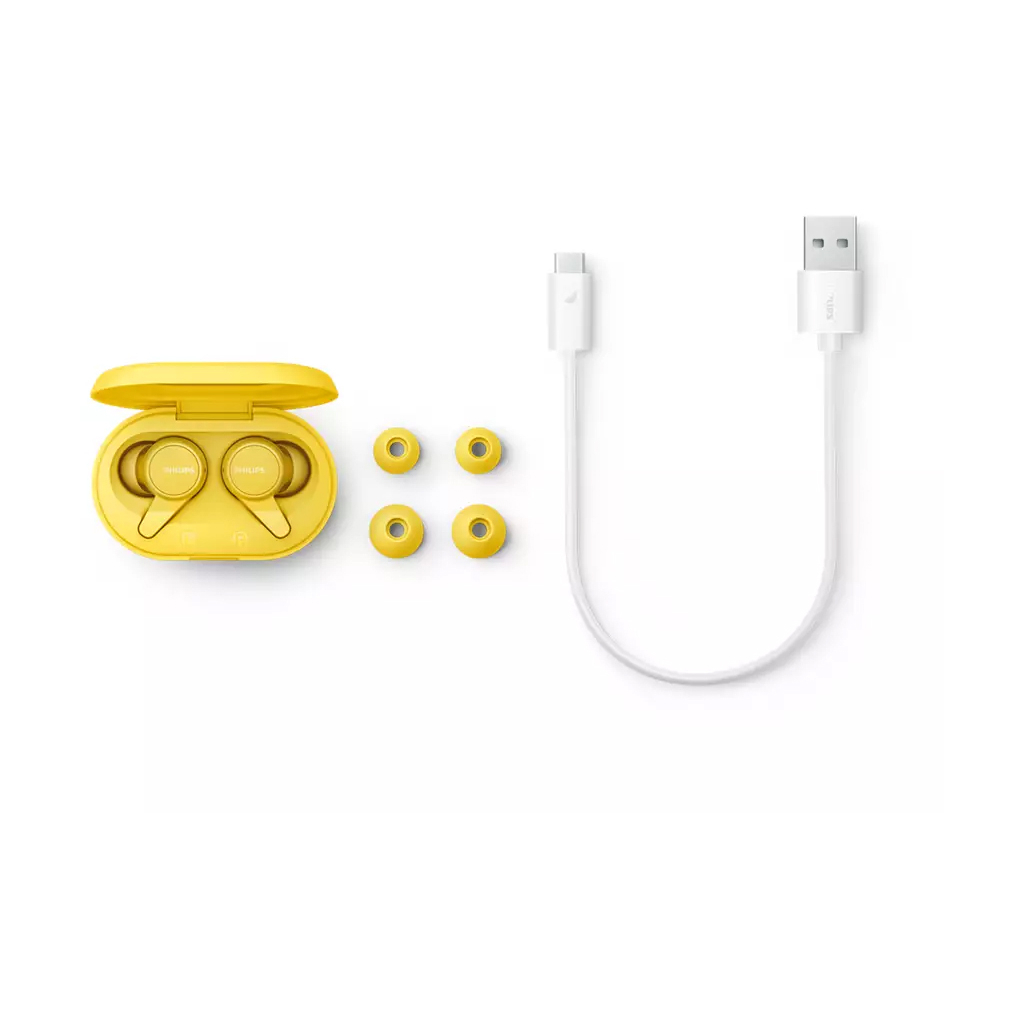 Навушники Philips TAT1207 True Wireless IPX4 Yellow (TAT1207YL/00) - зображення 7