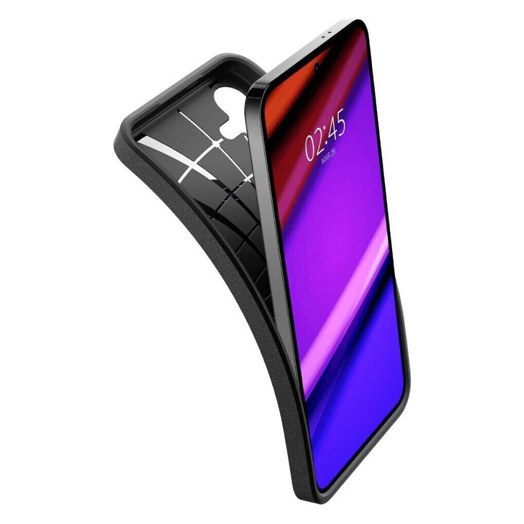 Чохол до мобільного телефона Spigen Samsung Galaxy S24 Core Armor Matte Black (ACS07208) - зображення 4