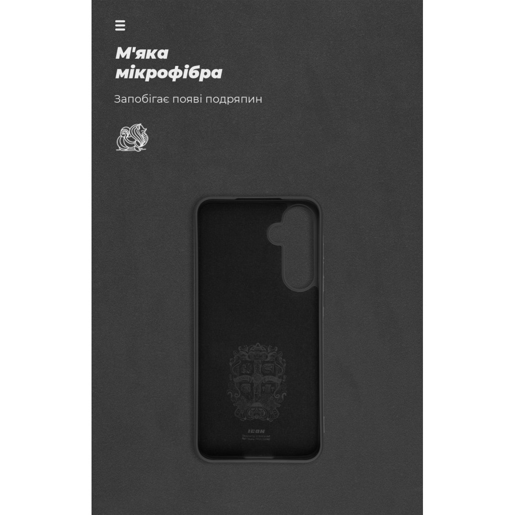Чохол до мобільного телефона Armorstandart ICON Case Samsung A55 5G (A556) Black (ARM74323) - зображення 4