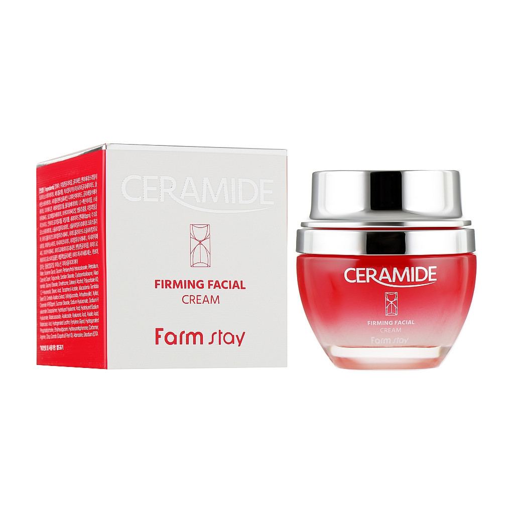 Крем для обличчя FarmStay Ceramide Firming Facial Cream Зміцнювальний з керамідами 50 мл (8809480772658) - зображення 2