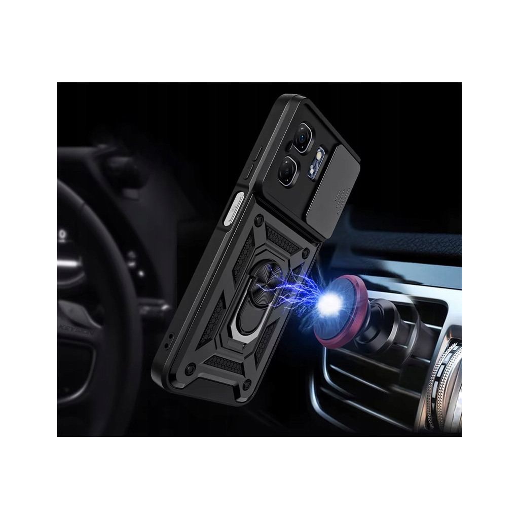 Чохол до мобільного телефона BeCover Military Infinix Hot 50i (X6531) Black (713047) - зображення 8