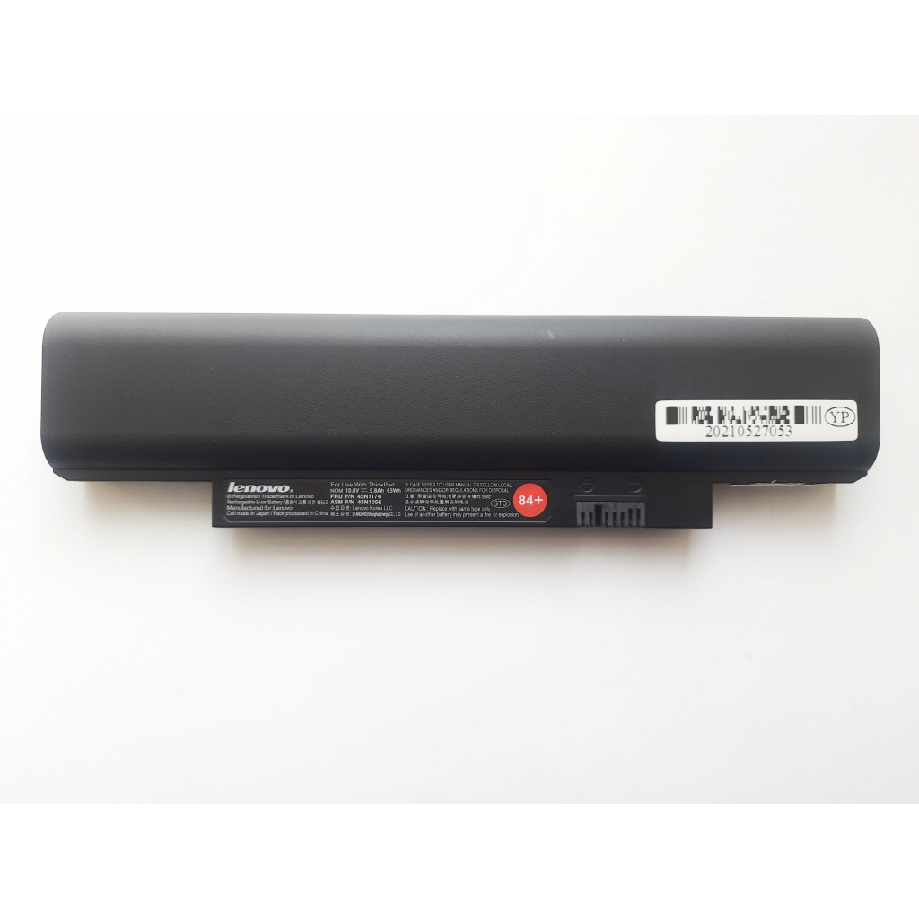 Акумулятор до ноутбука Lenovo ThinkPad X121e (84+), 5800mAh (63Wh), 6cell, 10.8V, Li-ion (A47673) - зображення 1