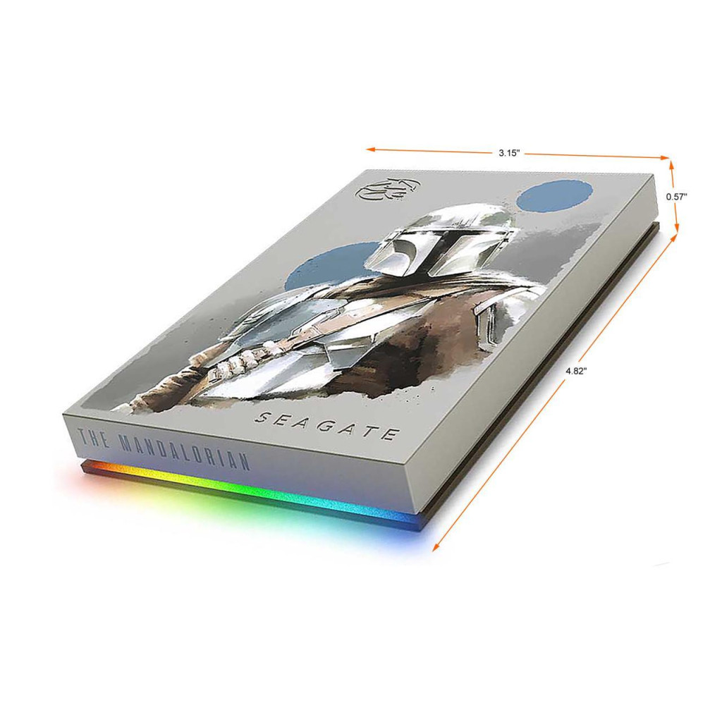 Зовнішній жорсткий диск 2.5" 2TB FireCuda Gaming Hard Drive Star Wars edition Seagate (STKL2000405) - зображення 5