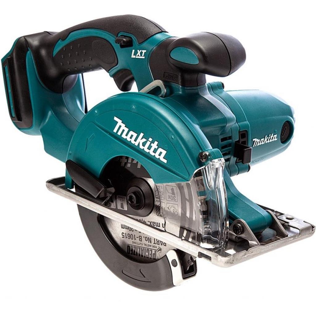 Дискова пила Makita по металу LXT, 136мм (без АКБ та БЖ) (DCS550Z) - зображення 1