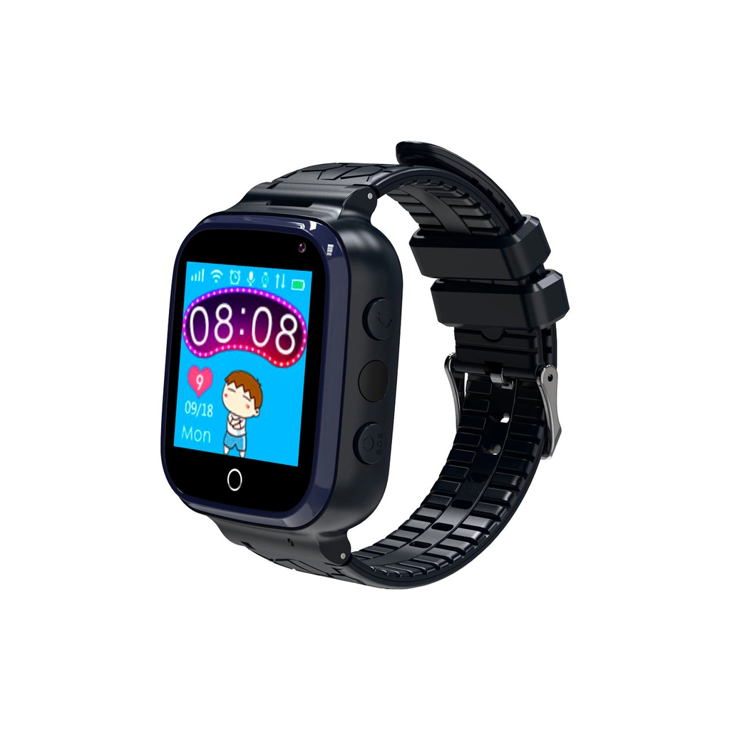 Смарт-годинник Gelius Pro GP-PK007 (Ocean) Black Kids smart watch with GPS tracker (Pro GP-PK007 (Ocean) Black) - зображення 1