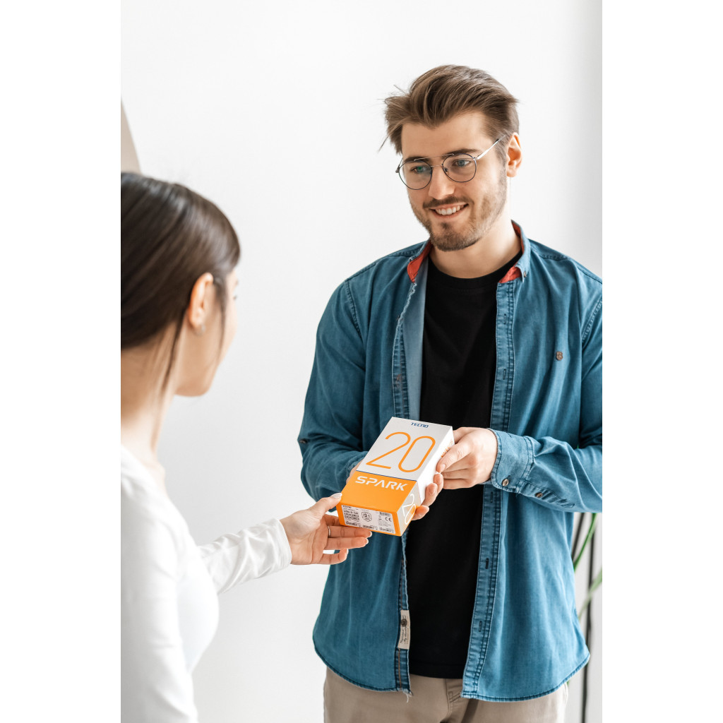 Мобільний телефон Tecno KJ5n (Spark 20 8/128Gb) Gravity Black (4894947011603) - зображення 12