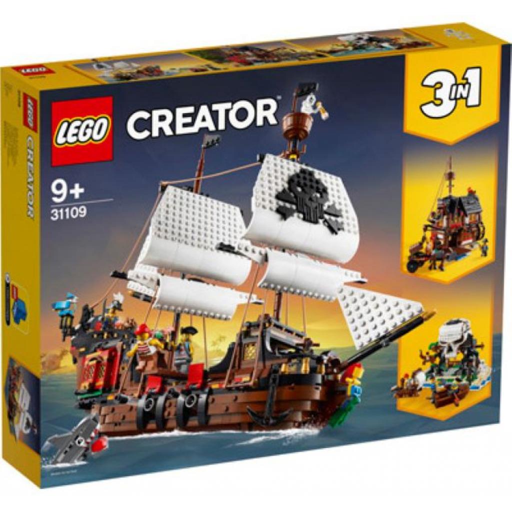 Конструктор LEGO Creator Піратський корабель 1262 деталі (31109) - зображення 1