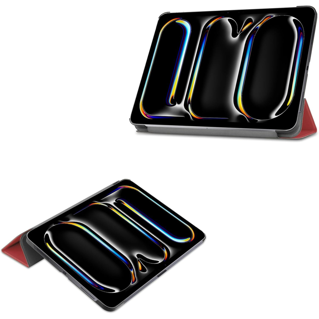 Чохол до планшета BeCover Smart Case Apple iPad Pro 13" M4 2024 Red Wine (711647) - зображення 6