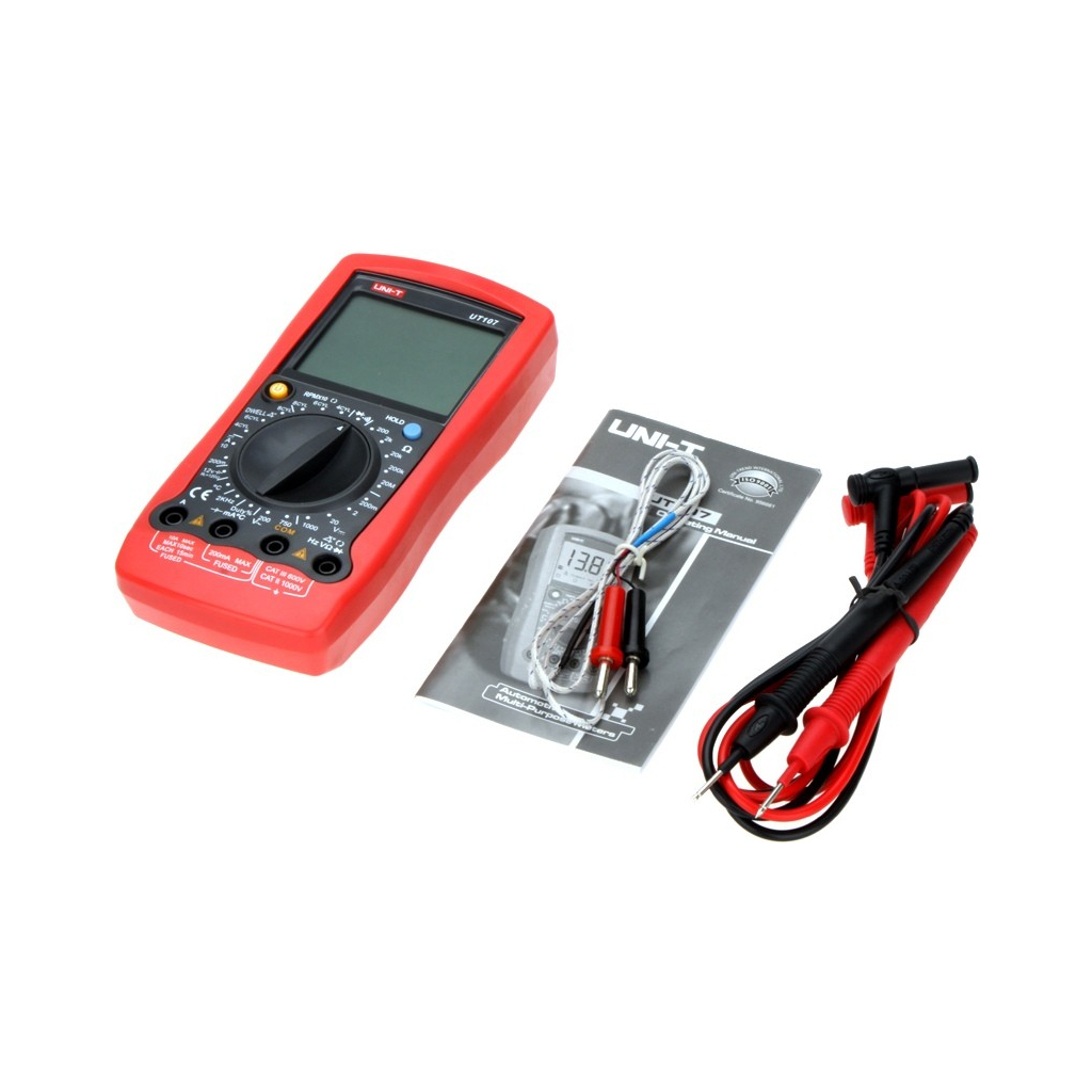 Цифровий мультиметр UNI-T UT107 - зображення 4