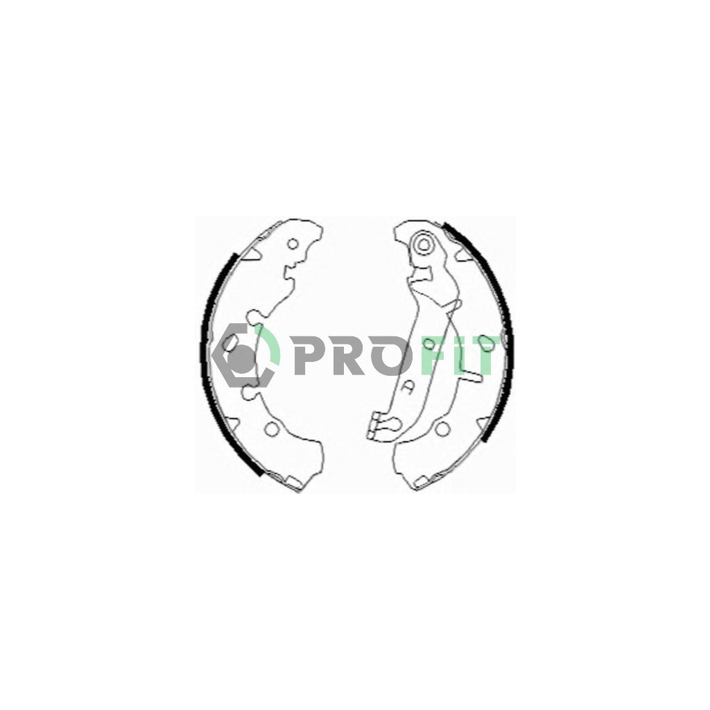 Гальмівні колодки Profit 5001-0635 - зображення 1
