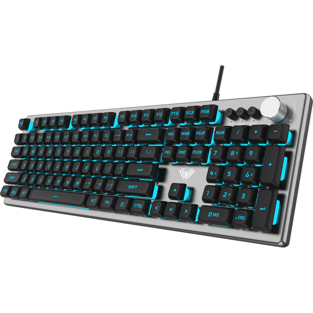 Клавіатура Aula F2028 RGB USB UA (6948391240015) - зображення 5