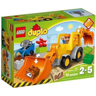 Конструктор LEGO Duplo Екскаватор-навантажувач (10811) - зображення 1