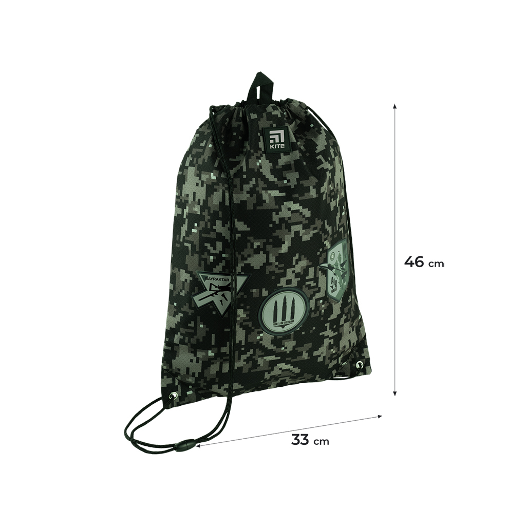 Сумка для взуття Kite Air Force Хакі (K24-600M-12) - зображення 2