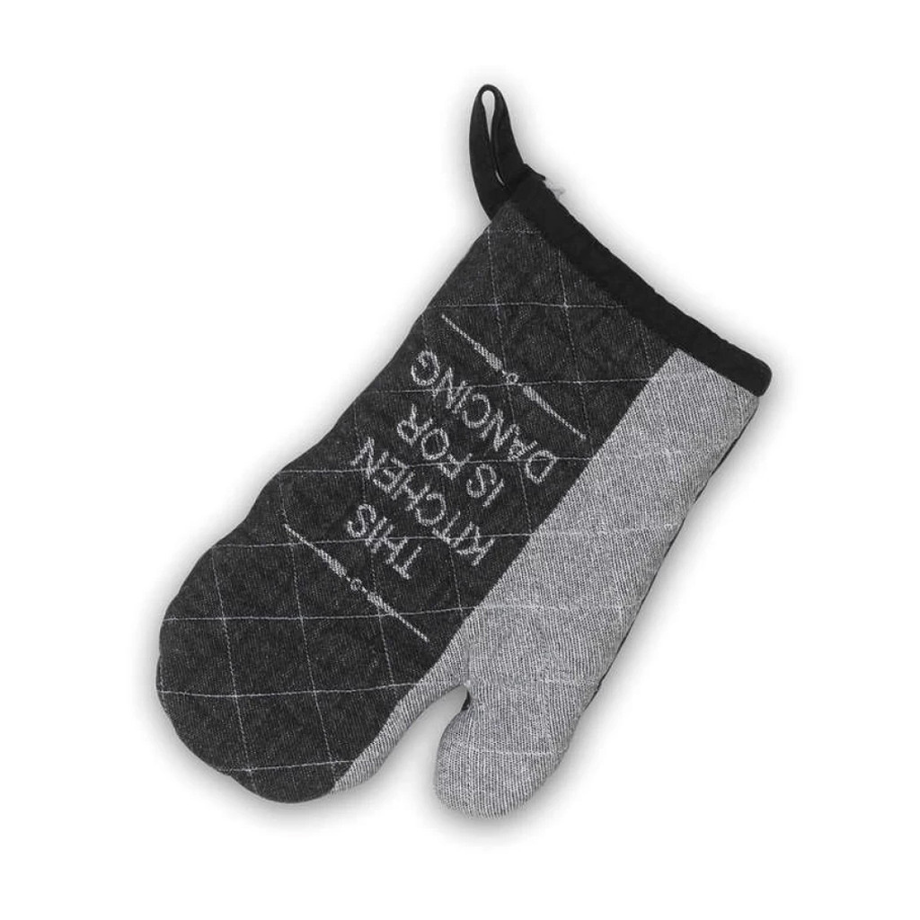 Кухонна прихватка Kela Gianna 31x18 см чорно-біла This kitchen (12777) - зображення 1