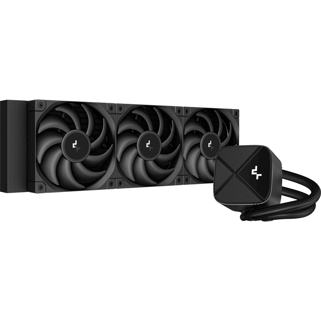 Система рідинного охолодження Deepcool LS720S Zero Dark (R-LS720-BKNNMM-G-1) - зображення 1