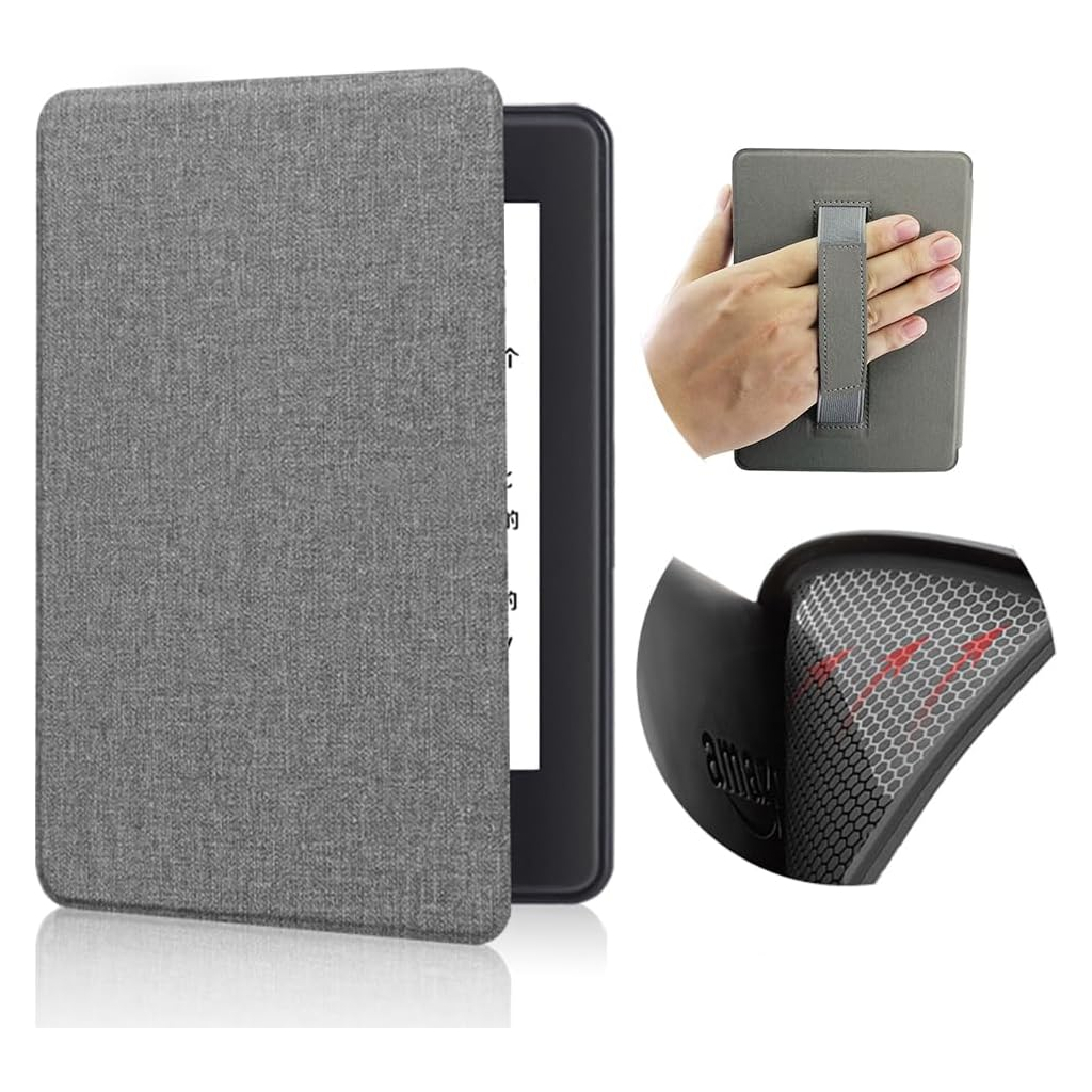 Чохол до електронної книги BeCover Smart Case Amazon Kindle Paperwhite 12th Gen. 2024 7"/Colorsoft (2024) Gray (712846) - зображення 3