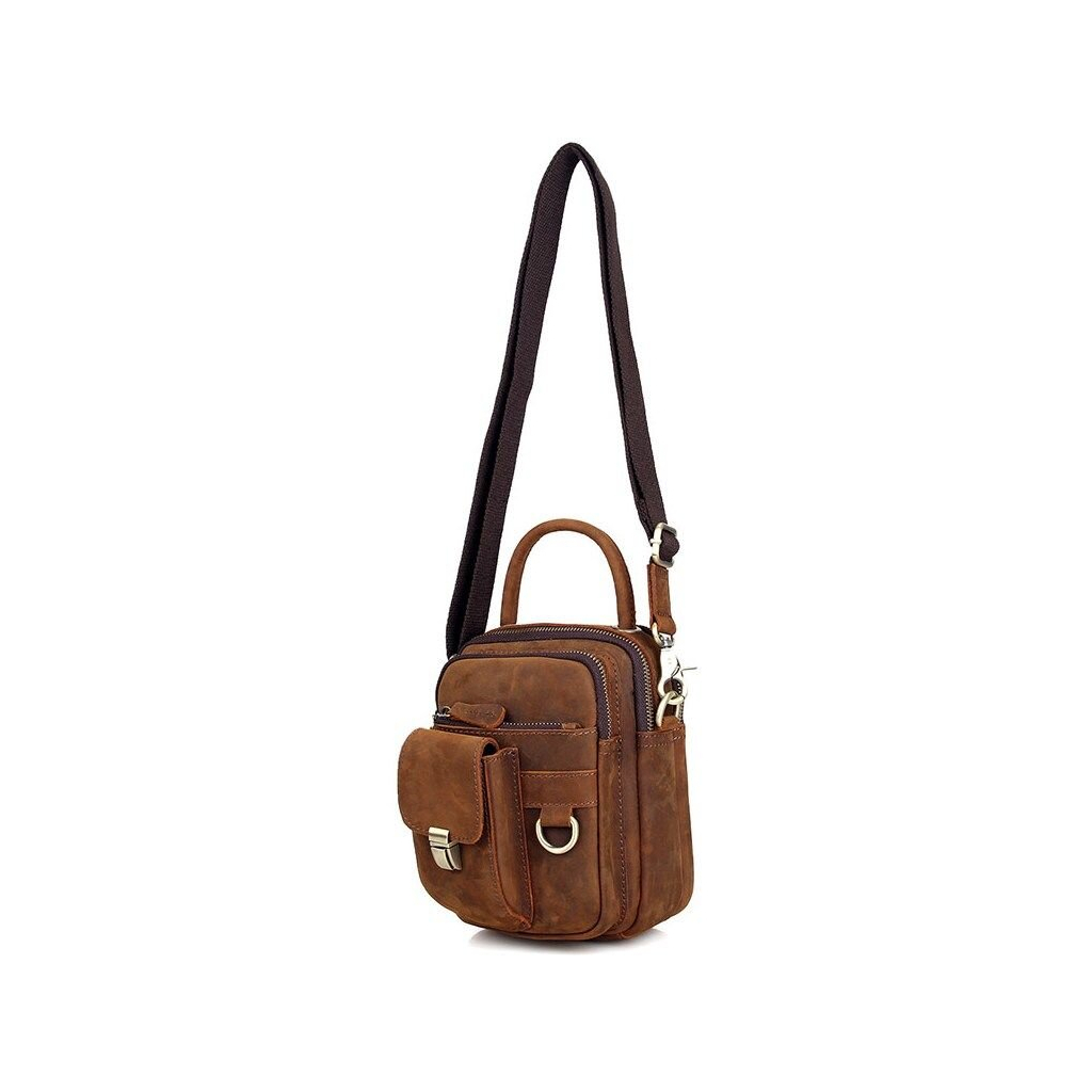 Сумка Vintage Коричнева (14416) - зображення 9