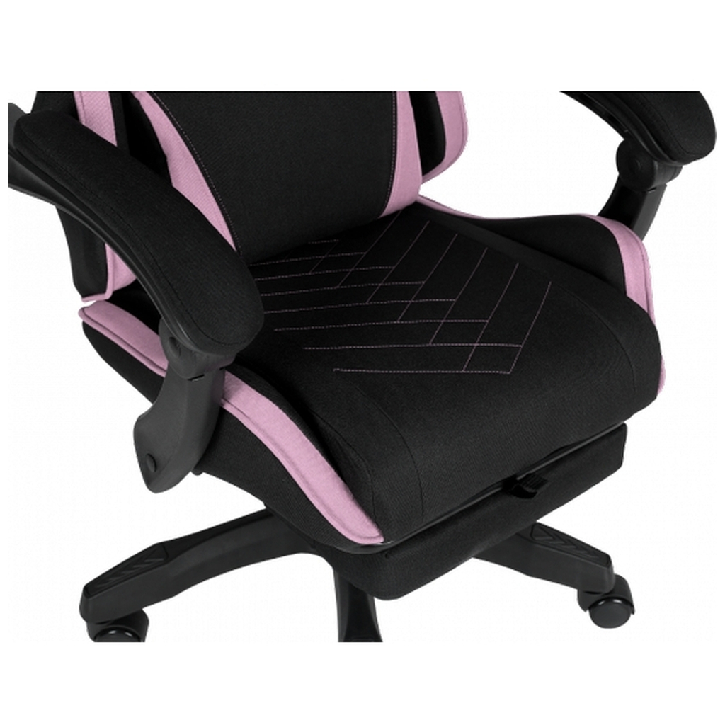 Крісло ігрове GT Racer X-2339 Black/Pink (X-2339 Fabric Black/Pink) - зображення 8