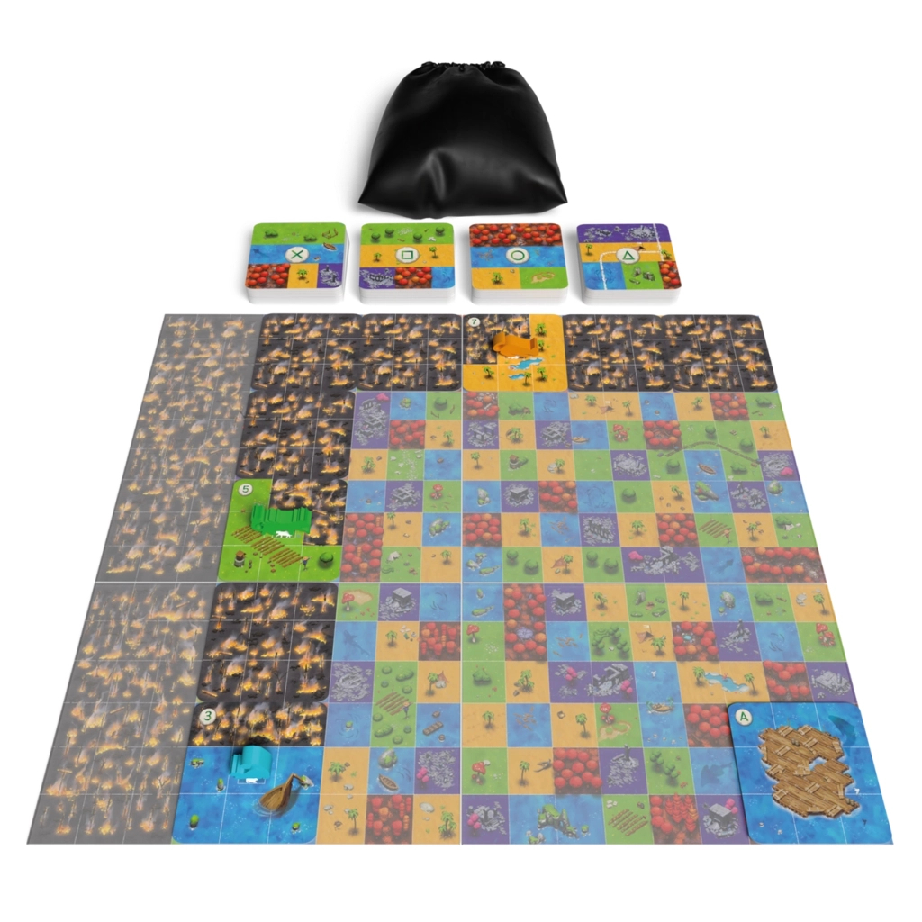 Настільна гра Geekach Games Рятуй котів (Race to the Raft) (укр.) (GKCH208rt) - изображение 2