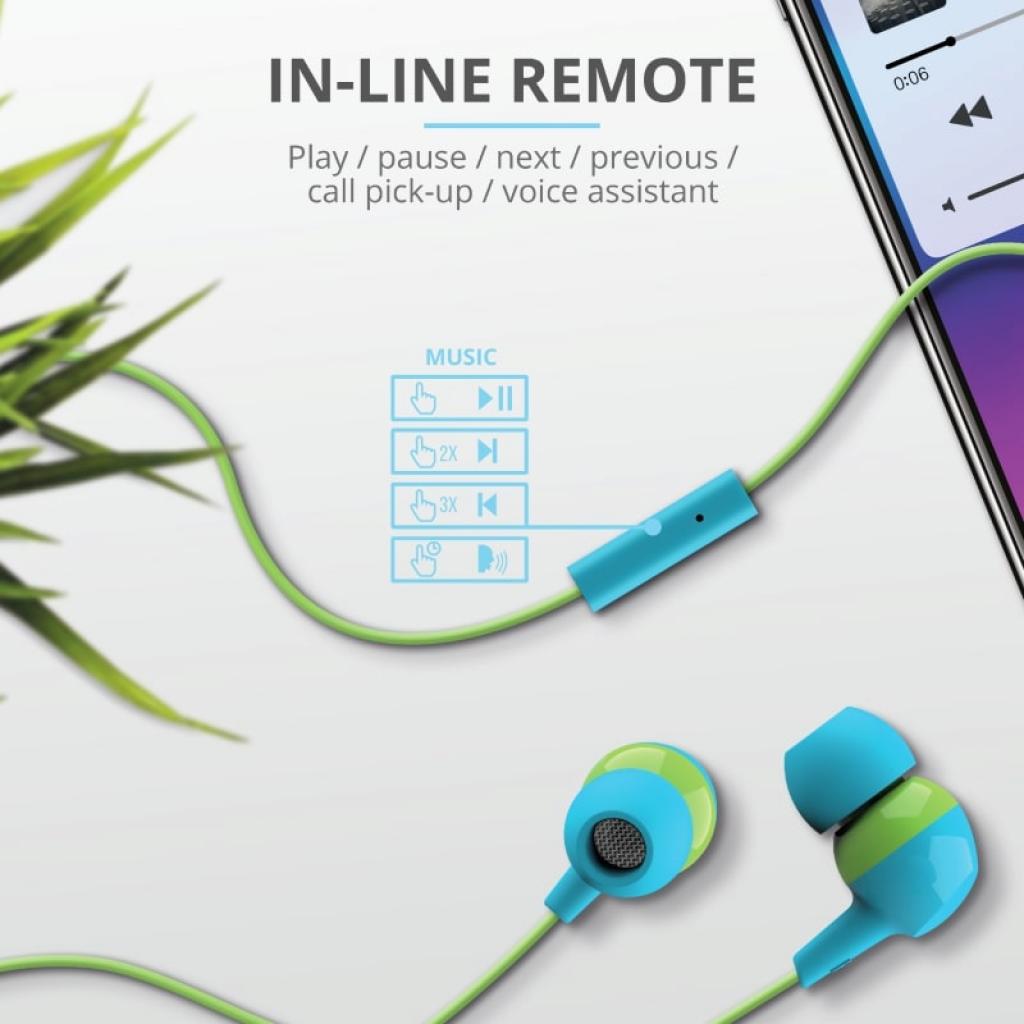 Навушники Trust Buddi Kids Mic Blue (23421) - зображення 6