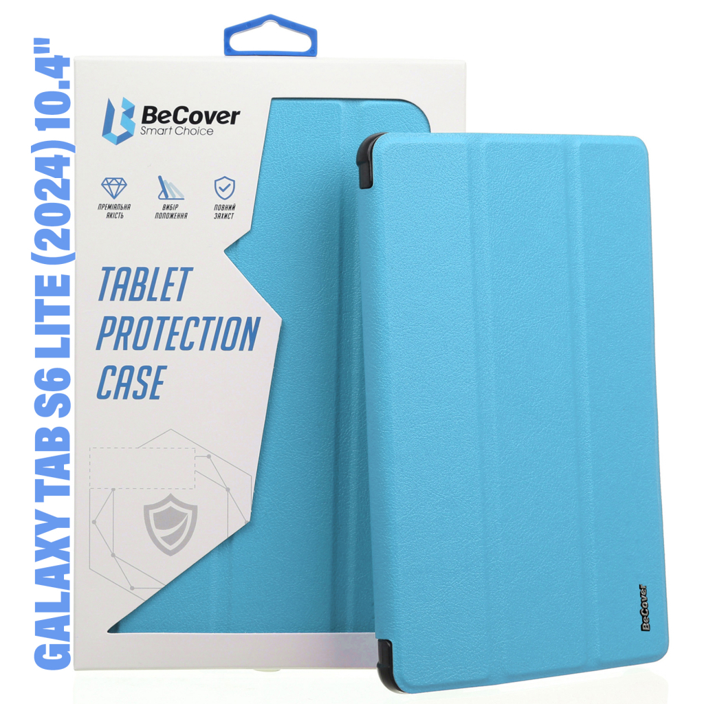 Чохол до планшета BeCover Smart Case Samsung Tab S6 Lite (2024) 10.4" P620/P625/P627 Blue (710822) - зображення 1