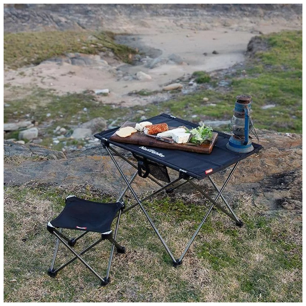 Туристичний стіл Naturehike NH20JJ020 S Aluminium Black (6927595763407) - зображення 3