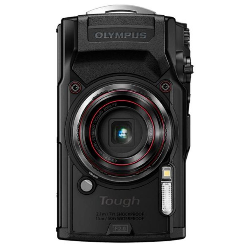 Цифровий фотоапарат Olympus TG-6 Black (Waterproof - 15m; GPS; 4K; Wi-Fi) (V104210BE000) - зображення 6