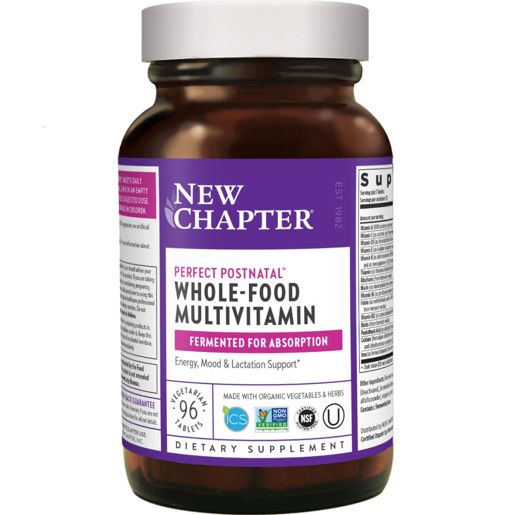 Мультивітамін New Chapter Мультивітаміни для Жінок в Післяпологовий Період, Perfect P (NCR-90057) - зображення 1