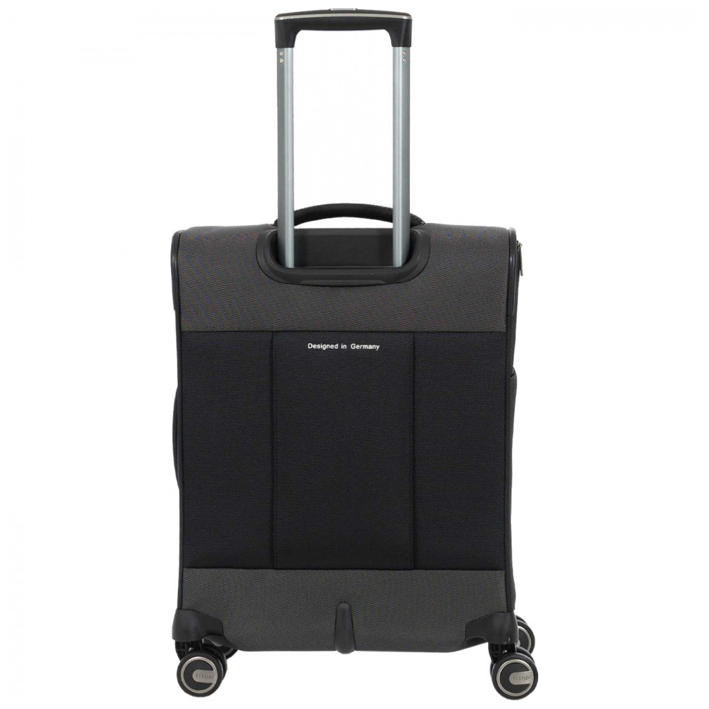 Валіза Titan Prime Black S + Cosmetic Bag (Ti391406-01) - зображення 5