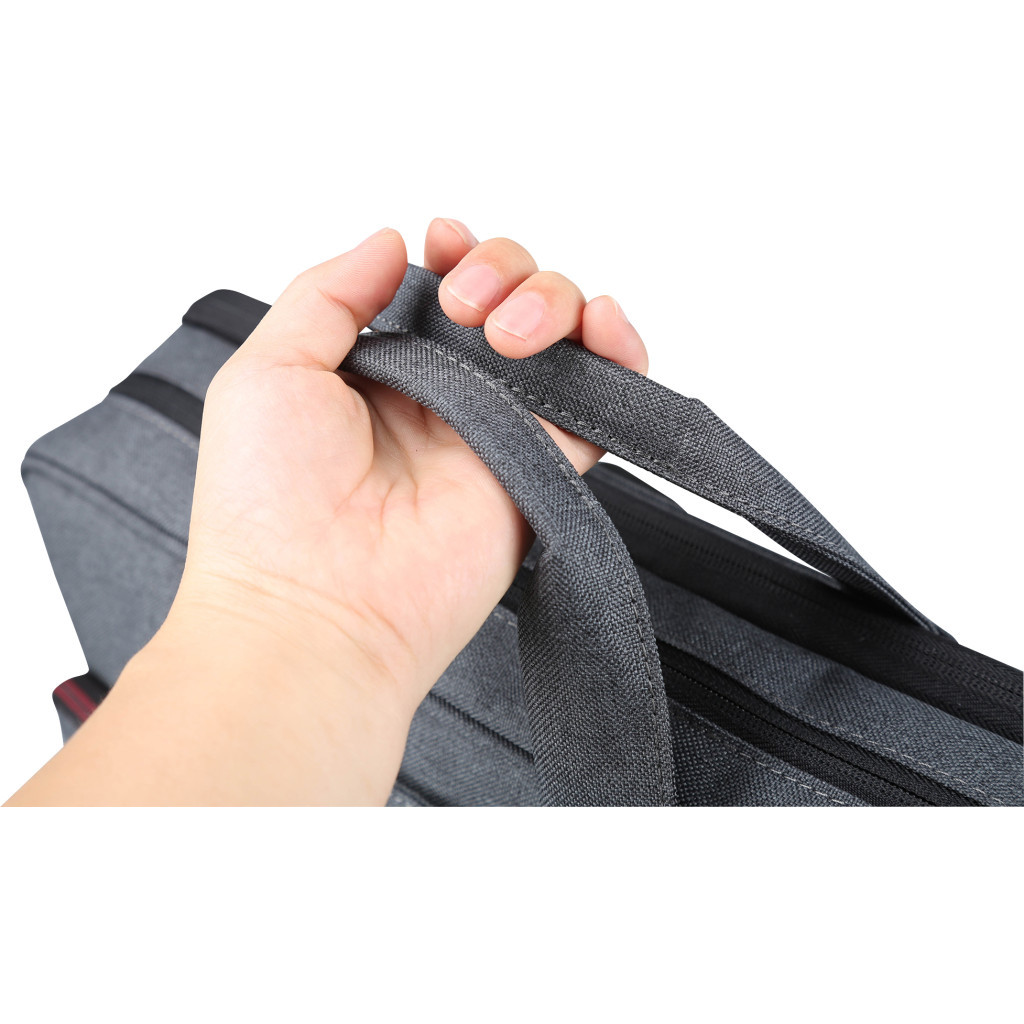 Сумка для ноутбука YENKEE 15.6" TARMAC YBN 1541GY Grey (45012155) - зображення 3