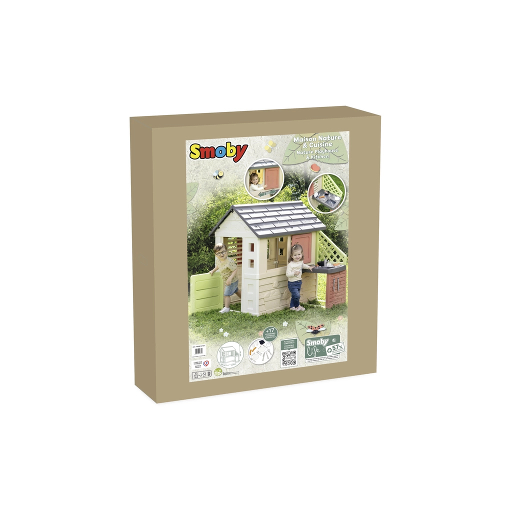 Ігровий будиночок Smoby Life Сонячний з літньою кухнею (7600810739) - зображення 5