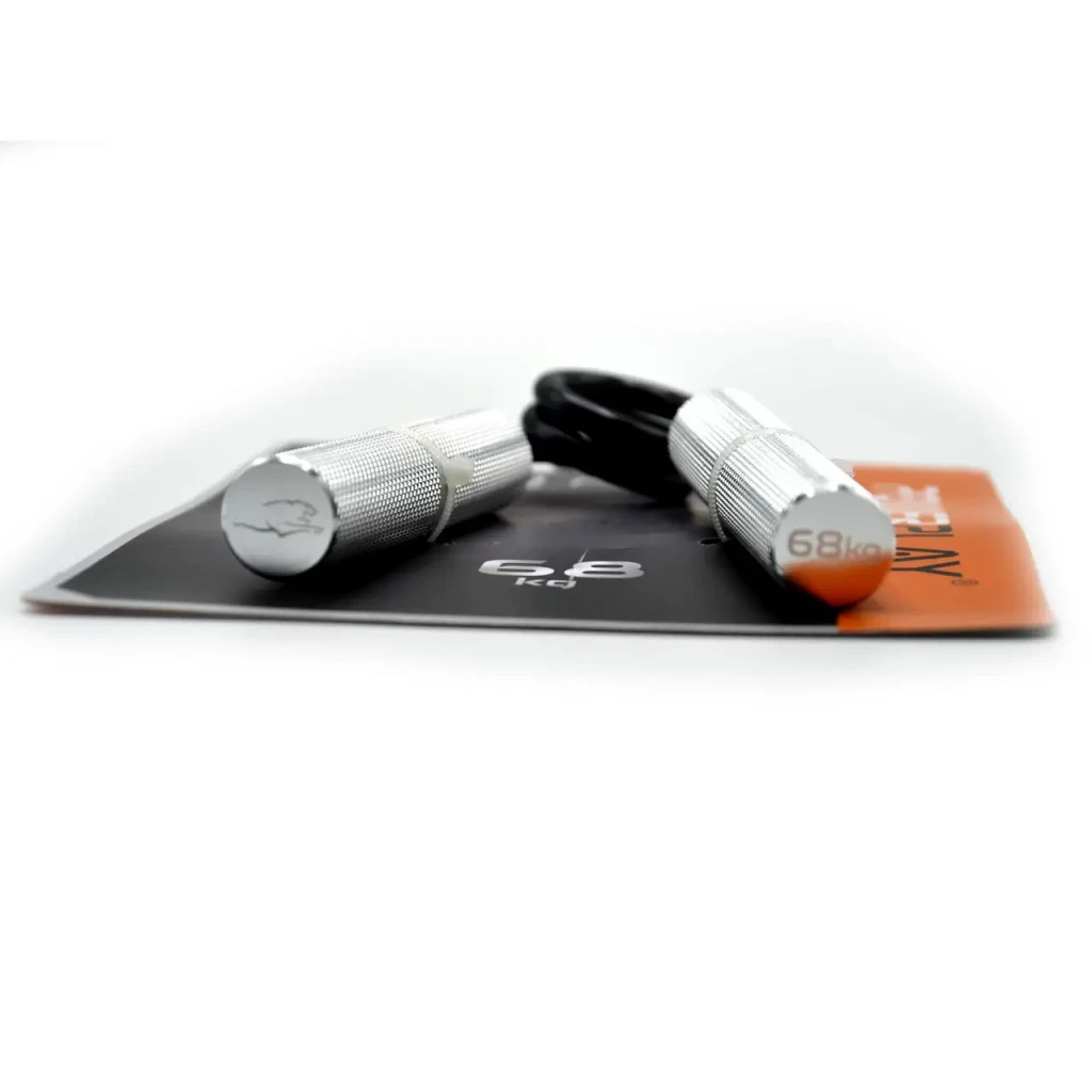 Еспандер PowerPlay -ножиці алюмінієвий 68 кг Hand Grip Срібний (PP_4322_68kg) - зображення 6