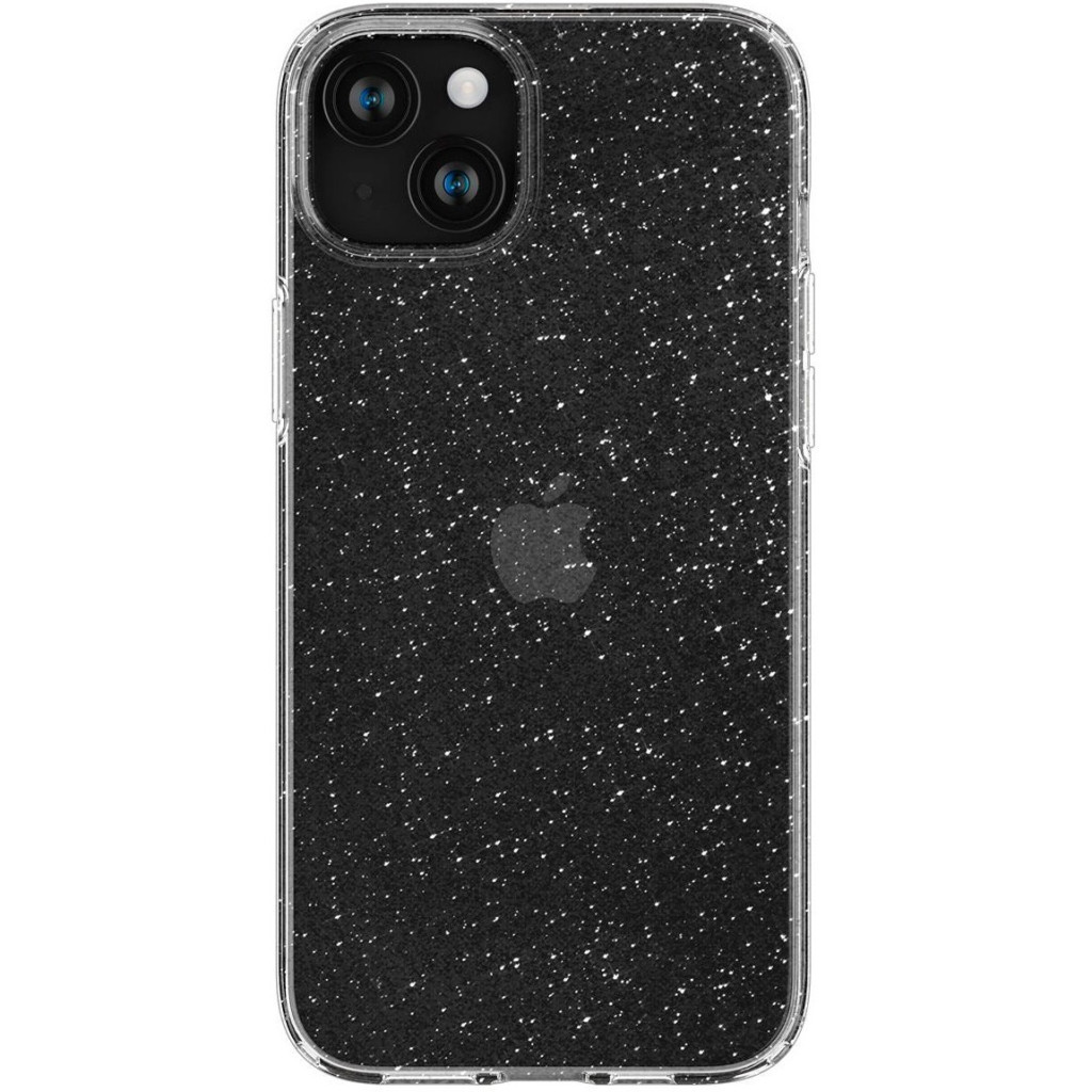 Чохол до мобільного телефона Spigen Apple iPhone 15 Liquid Crystal Glitter Crystal Quartz (ACS06788) - зображення 12