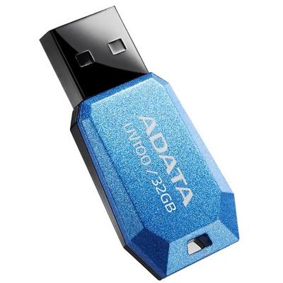 USB флеш накопичувач ADATA 32GB DashDrive UV100 Blue USB 2.0 (AUV100-32G-RBL) - зображення 3