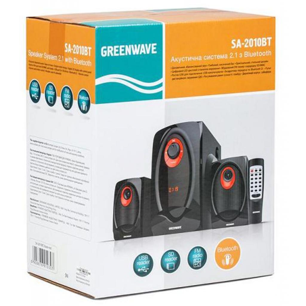Акустична система Greenwave SA-2010BT Black-red (R0015181) - зображення 5