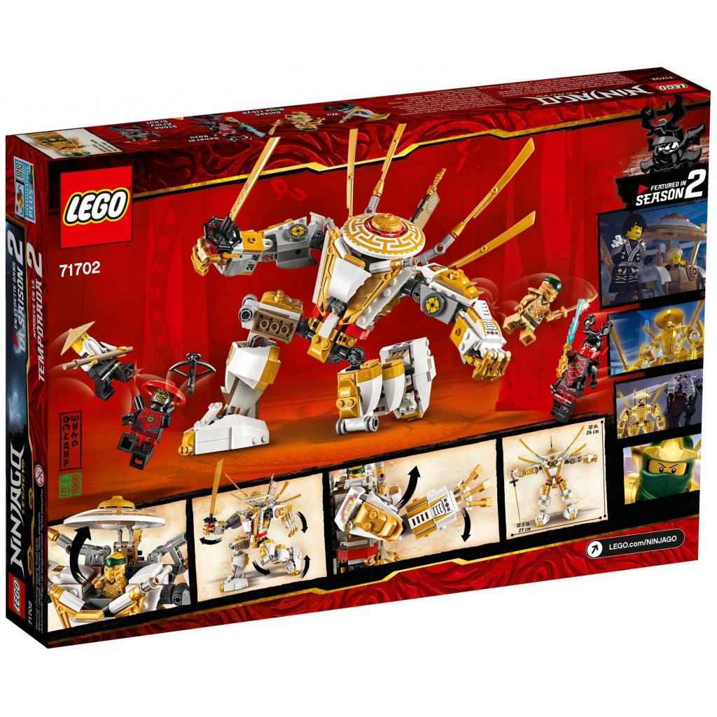 Конструктор LEGO Ninjago Золотий робот 489 деталей (71702) - зображення 6