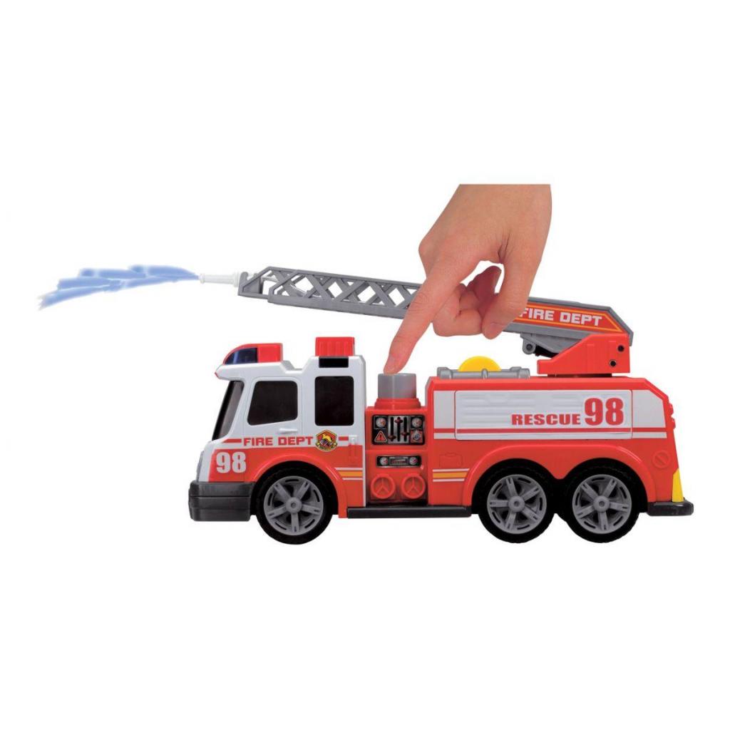 Спецтехніка Dickie Toys Пожежна служба зі св. та вод. ефектам (3308358) - зображення 6