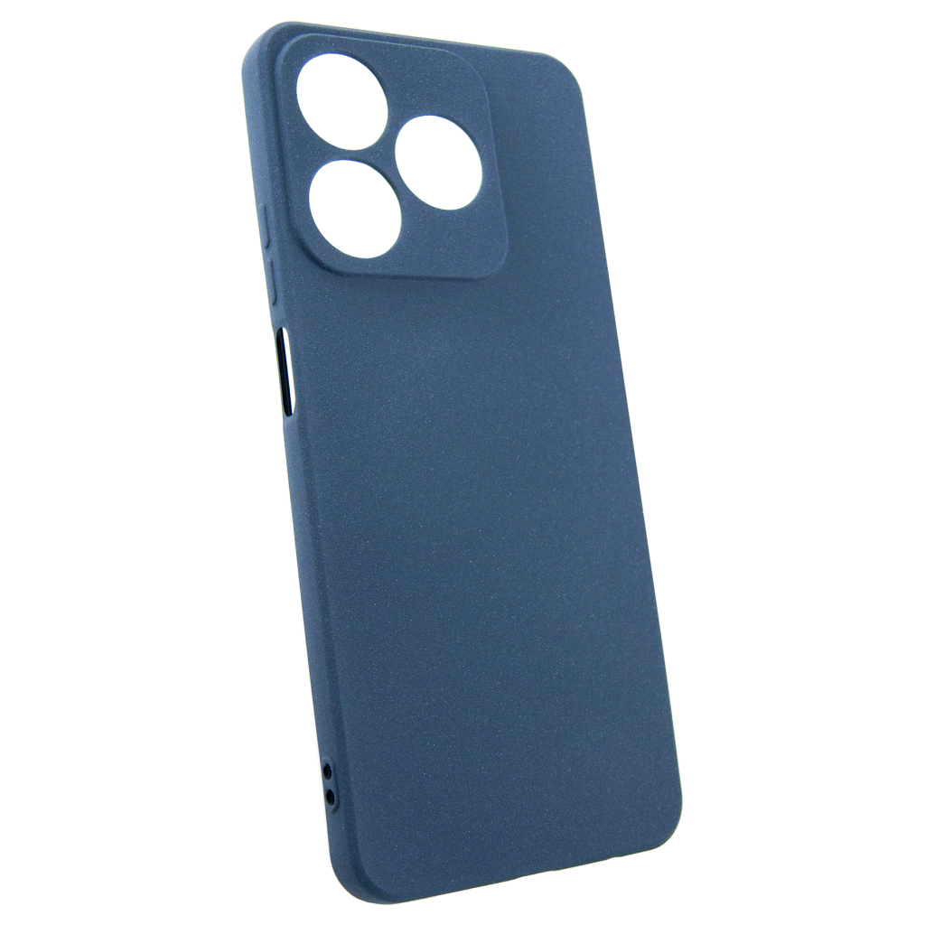 Чохол до мобільного телефона Dengos Carbon Realme C63 Blue (DG-TPU-CRBN-204) - зображення 2