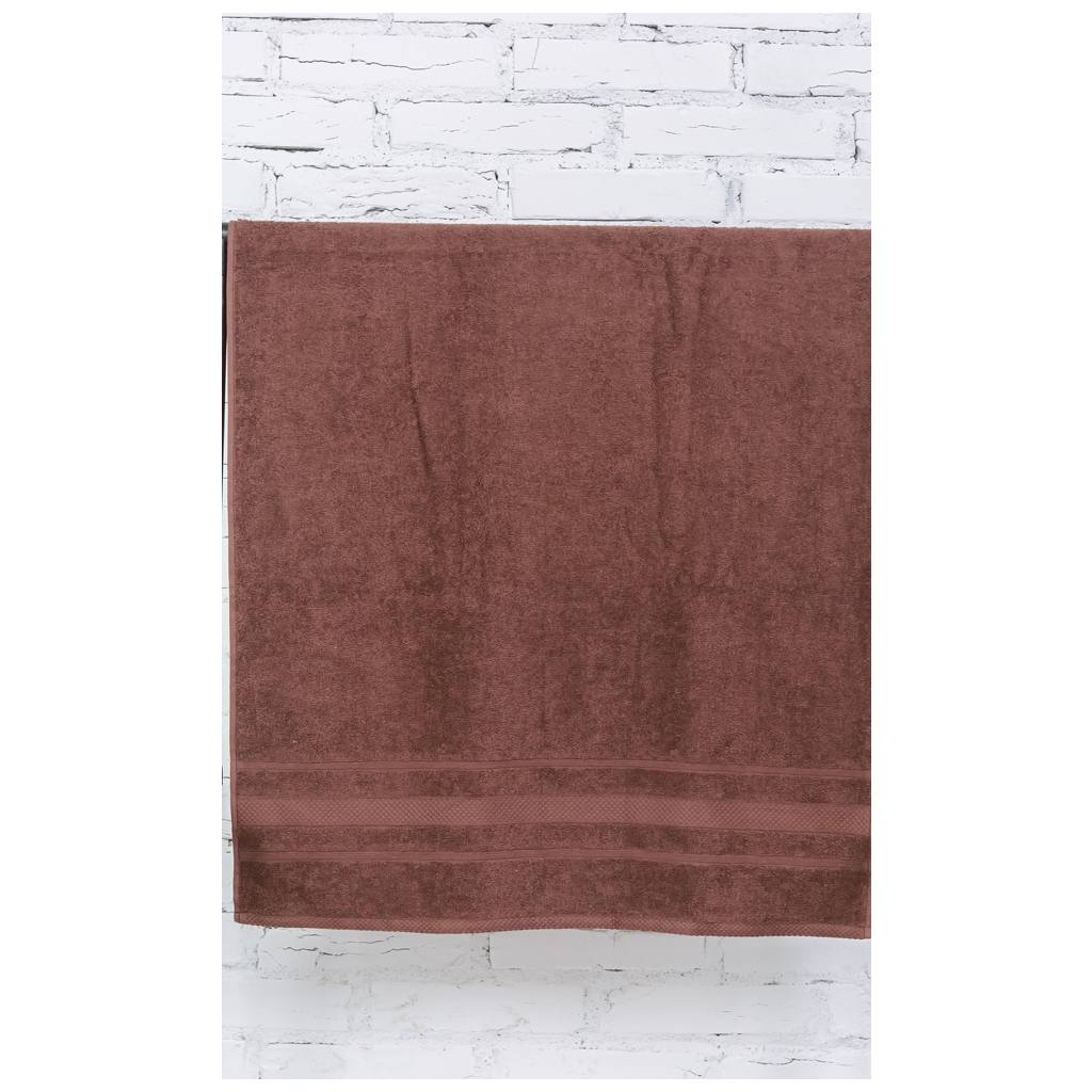 Рушник MirSon банний 5001 SoftNess Brown 70x140 см (2200003182156) - зображення 2