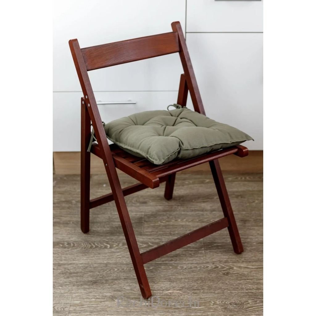 Подушка на стілець Прованс Олива 40х40 см (4823093448308) - зображення 1