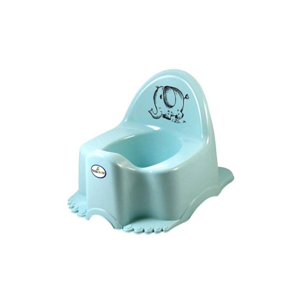 Горщик Tega Baby з музикою Elephant turquise (PO-057-140) - зображення 1
