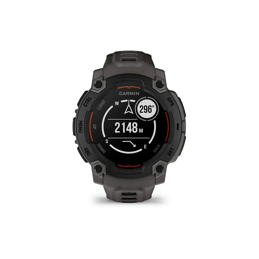 Смарт-годинник Garmin Instinct E, 45 mm, Black Bezel with Charcoal Band, GPS смарт-годинник (010-02933-00) - зображення 2